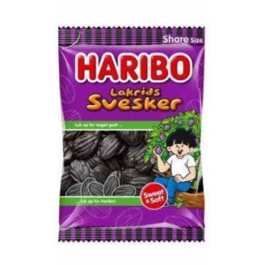Haribo Lakrids Svesker Lakritz-Pflaume 375 g - 375 g