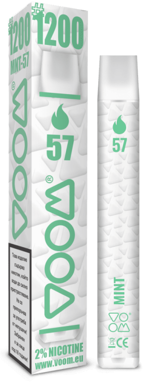 VOOM #1200 57 Fresh Mint - 2% nicotine
