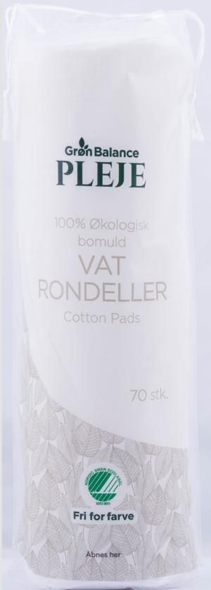 Groen Balance Wattepads 70 Stück
