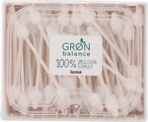 Groen Balance Bio Baby-Wattestäbchen 60 Stück