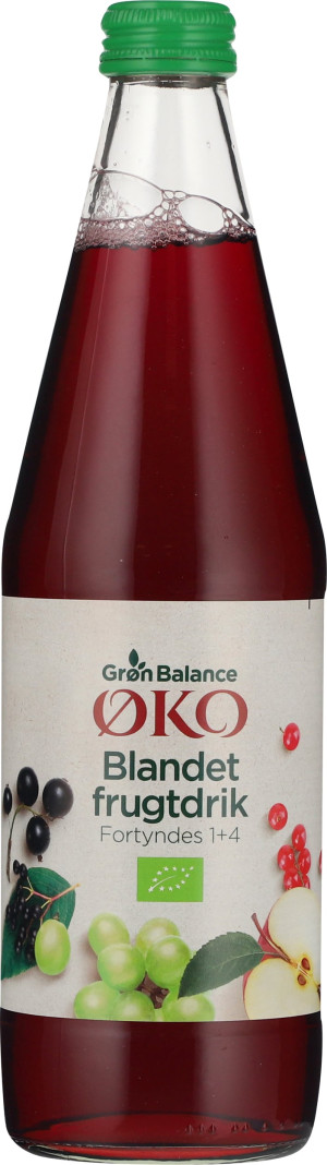 Grøn Balance Gemischter Fruchtsirup Bio 500 ml