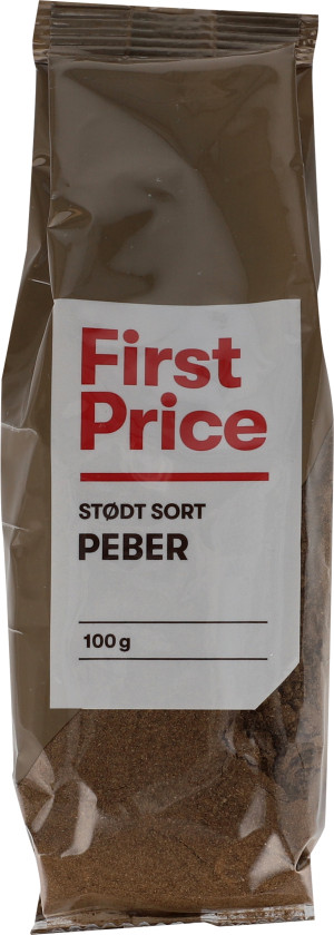 First Price Schwarzer Pfeffer gemahlen 100g