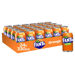 Fanta Orange 24 x 330 ml pfandfrei - 24 x 0,33 L