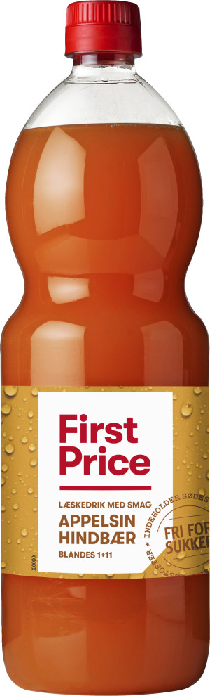 First Price Apfel-Himbeer Erfrischungsgetrank 1 L