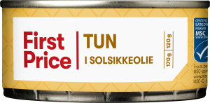 First Price Thunfischstücke in Sonnenblumenöl MSC 170 g - 170 g
