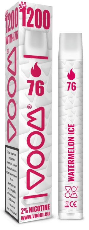 VOOM #1200 76 Watermelon Ice - 2% nicotine