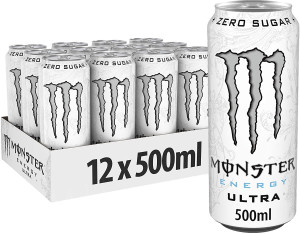 Monster Cable Energy Ultra White 12 x 500 ml - pfandfrei
