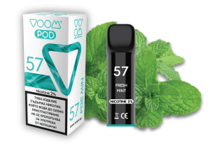 VOOM POD 57 Mint  2 ml - 2% nicotine - 1  single unit