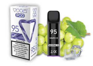 VOOM POD 95 Grape Ice   2 ml - 2% nicotine - 1  single unit