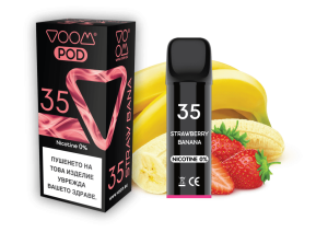 VOOM POD 35 Strawberry Banana  2 ml - 0% nicotine - 1  single unit