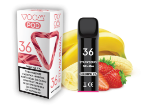 VOOM POD 36 Strawberry Banana  2 ml - 2% nicotine