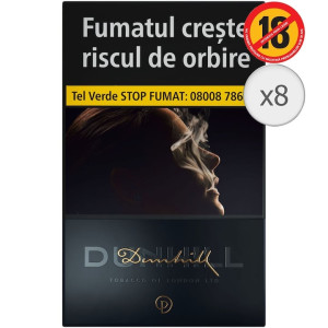 Dunhill No. 78 Black Signature Zigaretten - 1 Stange (8x20)