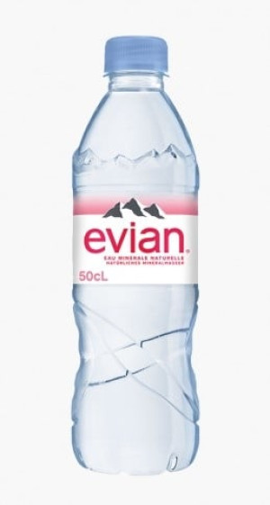 Evian Natuerliches Mineralwasser 0,5L