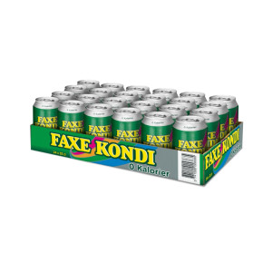 Faxe Kondi 0 Kalorien Erfrischungsgetränk 24 x 330 ml - 24 x 0,33 L