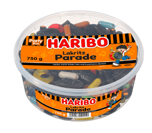 Haribo Lakritz Parade - 750 g
