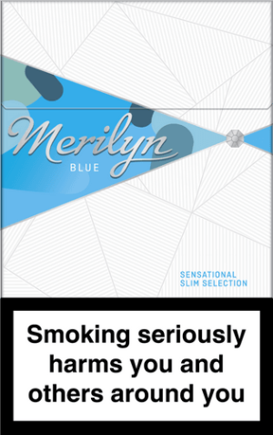 Merilyn Crystal Blue - 1 Stange (10x20)