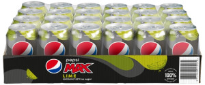 Pepsi Max Lime 24 x 0,33 L