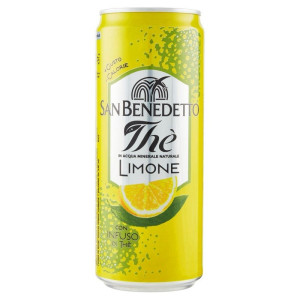 San Benedetto Eistee Zitrone 24x0,33L Dose - 24 x 0,33 L
