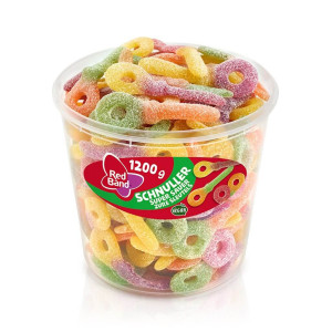Red Band Fruchtgummi Schnuller supersauer - 1200 g