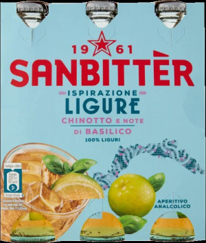 San Pellegrino Sanbittèr Chinotto e Note di Basilico - 24*0,2l