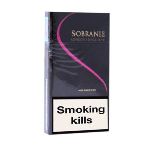 Sobranie Slims Black - 1 Stange (8x20)