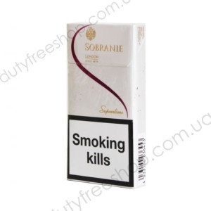 Sobranie Slims White - 1 Stange (8x20)