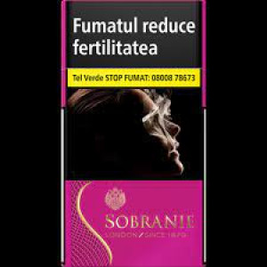 Sobranie super slim pink - 1 Stange (10x20)