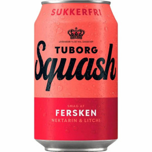 Tuborg Squash Pfirsich zuckerfrei- pfandfreie