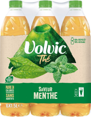 Volvic Tee Minze Erfrischungsgetraenk 1,5L