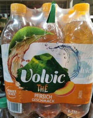 Volvic Tee Pfirsich Erfrischungsgetraenk 1,5L