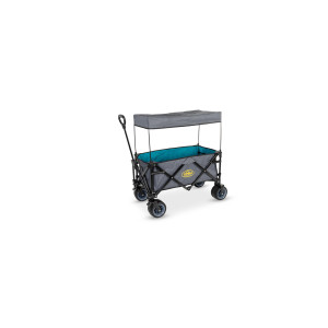Trekkvogn/strandbuggy Svart/petrol Belastning Opp Til 100 Kg
