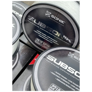 SONIK SUBSONIK CLEAR 12LB 1200m 0.28mm