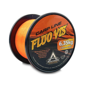 Anaconda Fluo Vis Orange Carp Line