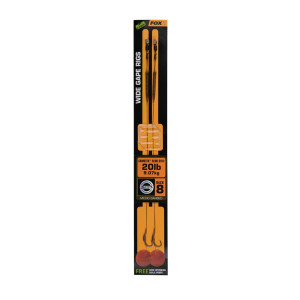 Fox Edges Wide Gape Camotex Semi Stiff