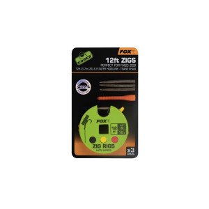 Fox Edges Zig Rig 8 - 12lb 3ft