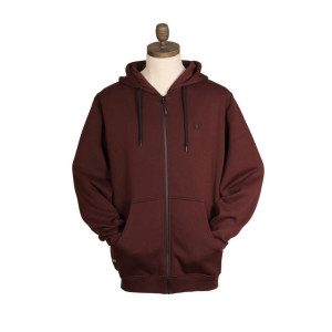Thinking Anglers Zip Hoody l plum
