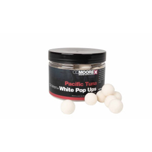 CCmoore Pacific Tuna White Pop Ups 13-14mm