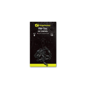 RidgeMonkey Tec Quick Change Swivel Size 8