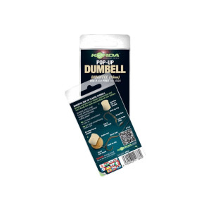 Korda Pop-up Dumbell Banoffee (16mm) - 5 pcs