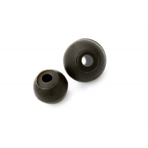 Korda 4mm Rubber Bead Brown