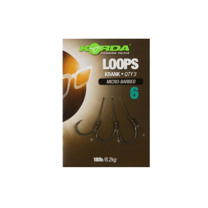 Korda Loop Rigs Krank (18 lb) Size 4