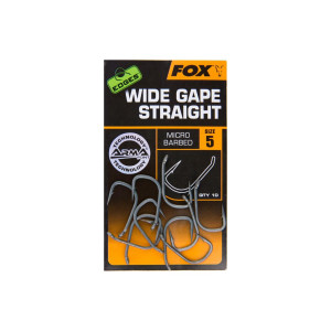 Fox EDGES Wide Gape Straight Size 4