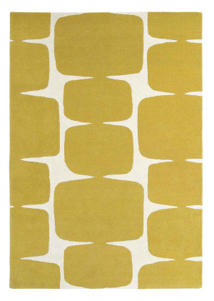 Scion Living Żółty Dywan Geometryczny - LOHKO HONEY 25806