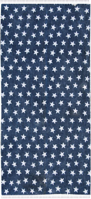 Carpets & More Bawełniany Dywan z Frędzlami - VINTAGE GREY MULTISTAR 9095, rozmiar 80x160 cm