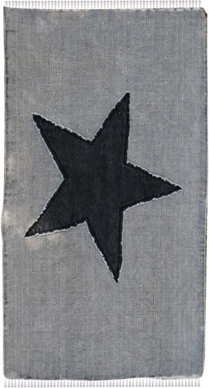 Kilimowy dywan bawełniany z frędzlami Vintage Grey Star Carpets & More