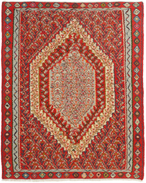 Kilimowy dywan Kelim Seneh Reza's