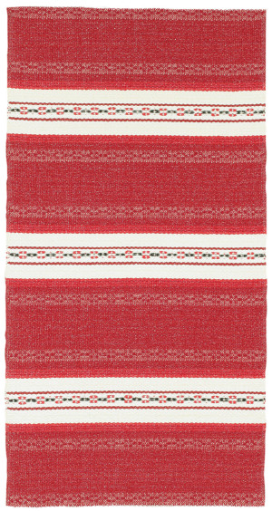 Horreds Mattan Czerwony Dywan Zewnętrzny Winylowy - ASTOR RED 09202
