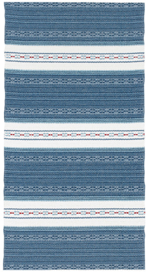 Horreds Mattan Niebieski Dywan Zewnętrzny Winylowy - ASTOR BLUE 09203