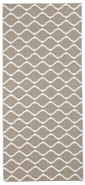 Horreds Mattan Beżowy Dywan Zewnętrzny Winylowy - WAVE BEIGE 12106