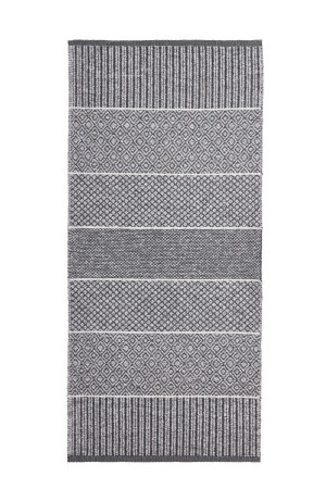 Horreds Mattan Czarny Dywan Zewnętrzny - ALICE GRAPHITE 48118